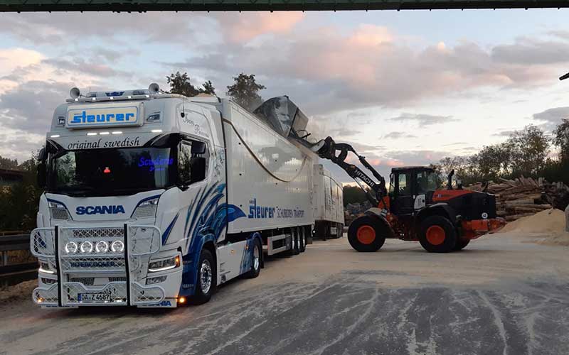 Getreide-Schüttguttransporte in Vorarlberg